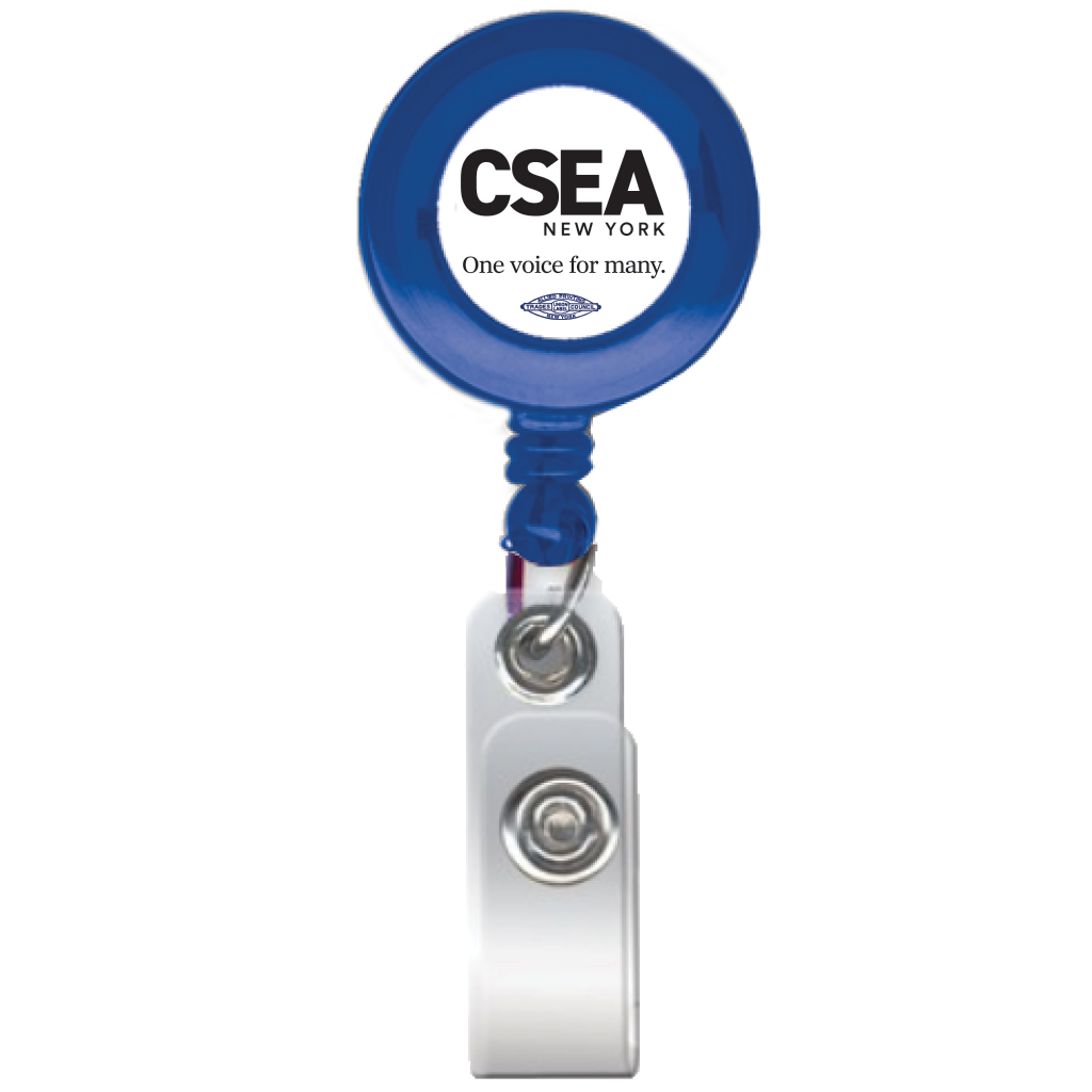 NEW! Badge Reel - Blue