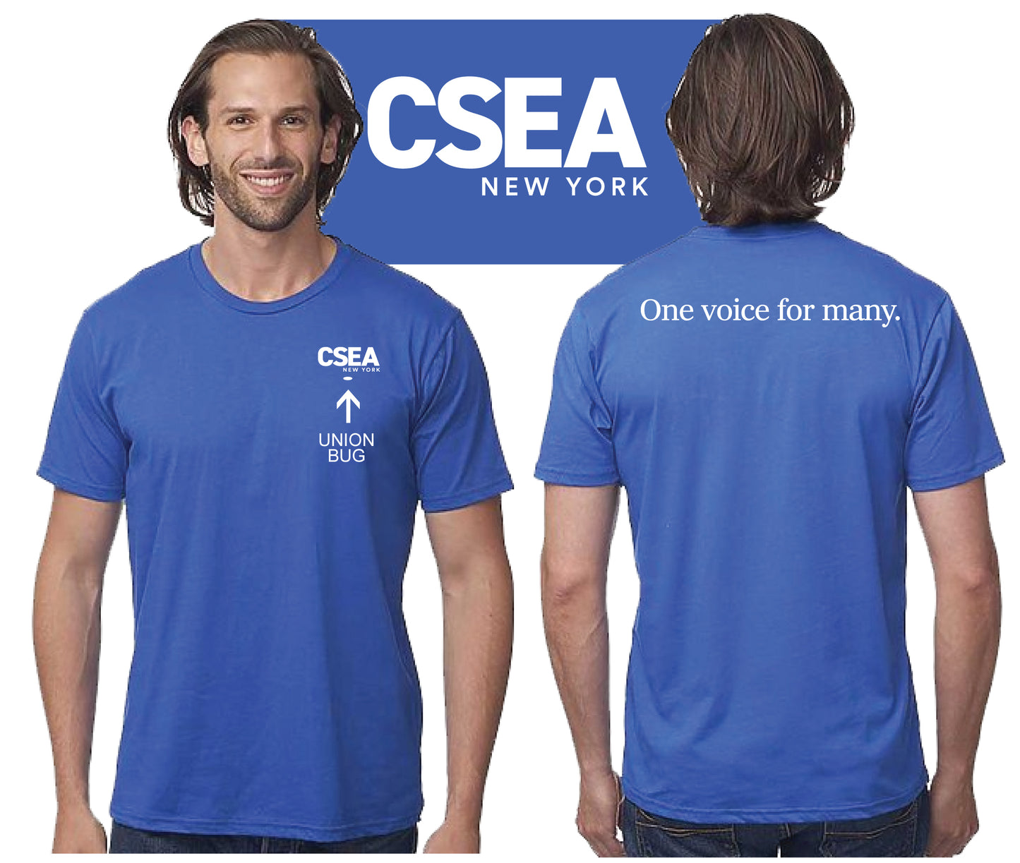 CSEA New York Royal Tees