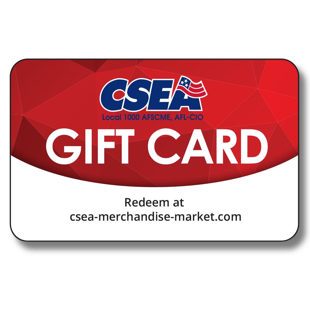 CSEA Merchandise Market Gift Card - $25, $50, or $100