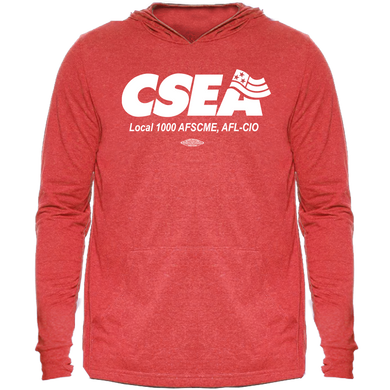 CSEA Unisex Performance Hoodie Shirt - Red