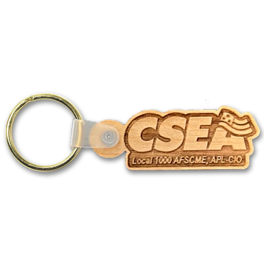 CSEA Wooden Keytag