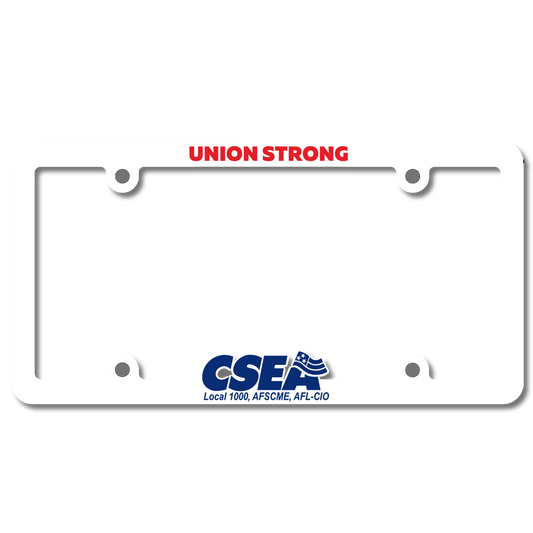 CSEA License Plate Frame