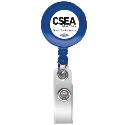 NEW! Badge Reel - Blue