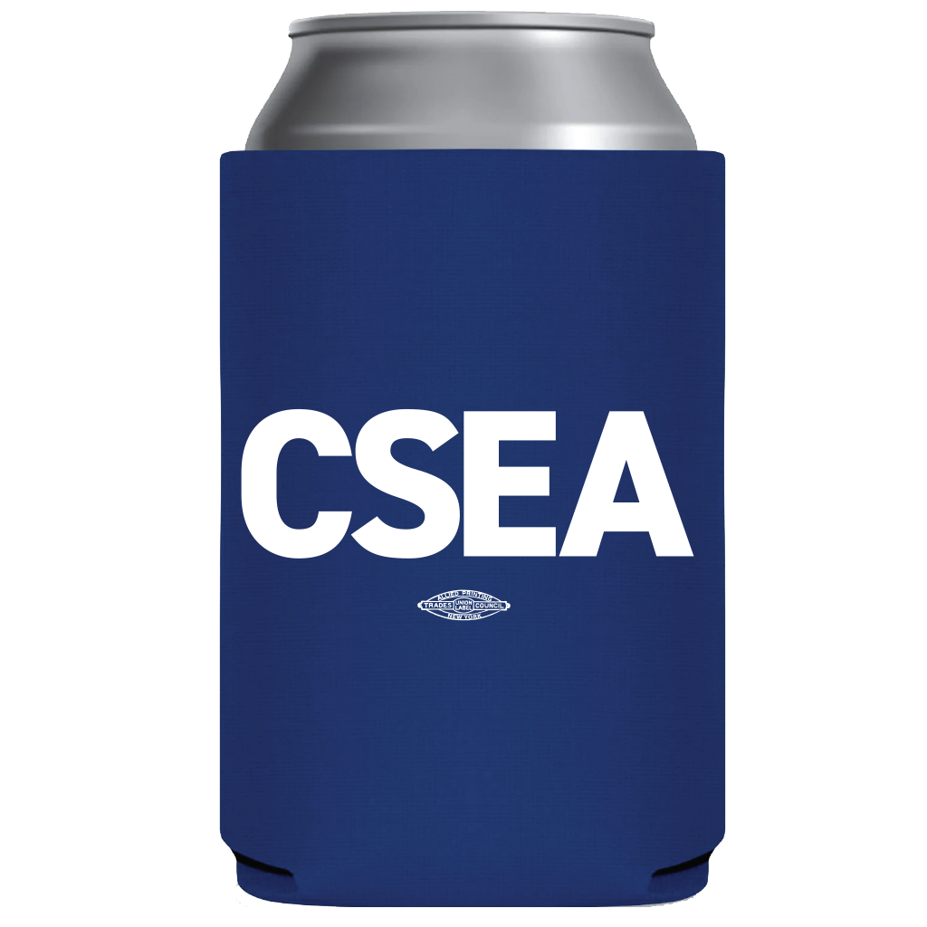 CSEA Can Hugger -- Blue