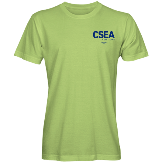 CSEA New York Lime Green Tees