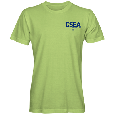 CSEA New York Lime Green Tees