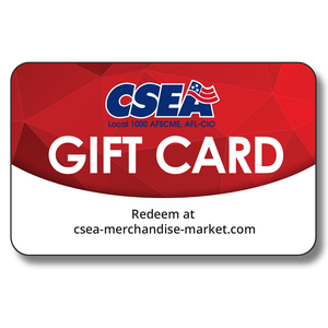 CSEA Merchandise Market Gift Card - $25, $50, or $100