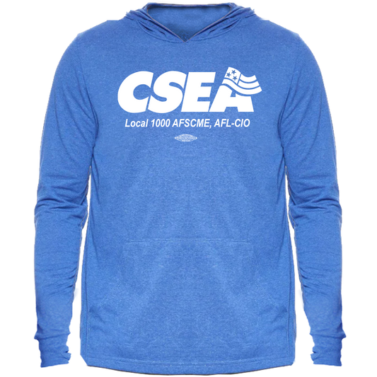 CSEA Unisex Performance Hoodie Shirt - Blue