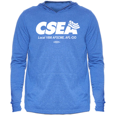 CSEA Unisex Performance Hoodie Shirt - Blue