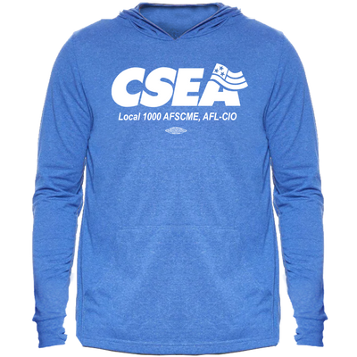 CSEA Unisex Performance Hoodie Shirt - Blue