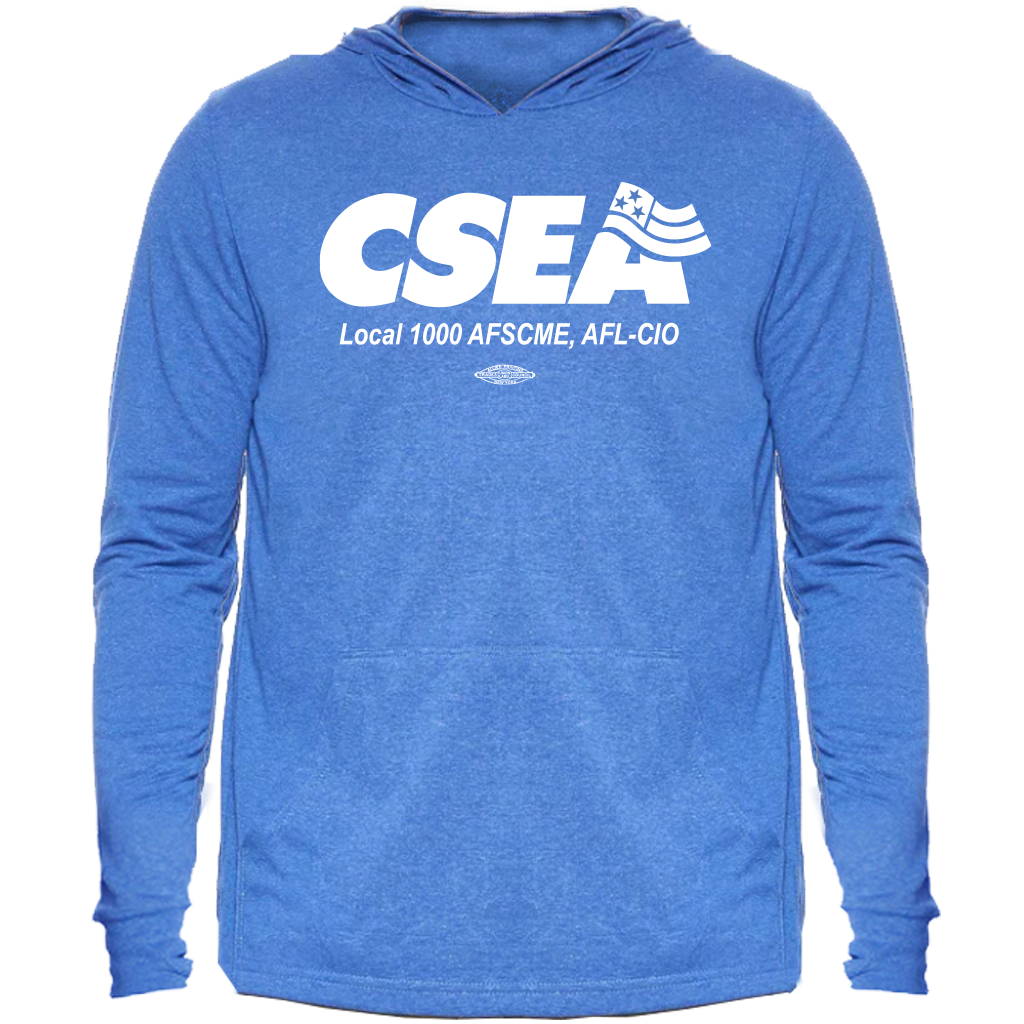 CSEA Unisex Performance Hoodie Shirt - Blue
