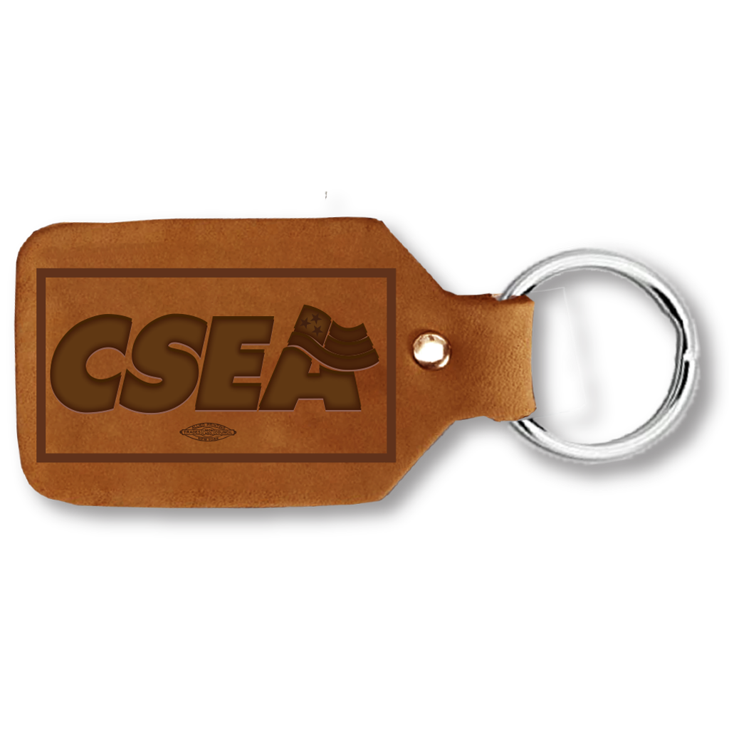 Leather Personalized Key Ring No. 6 | USA Made | Col Littleton