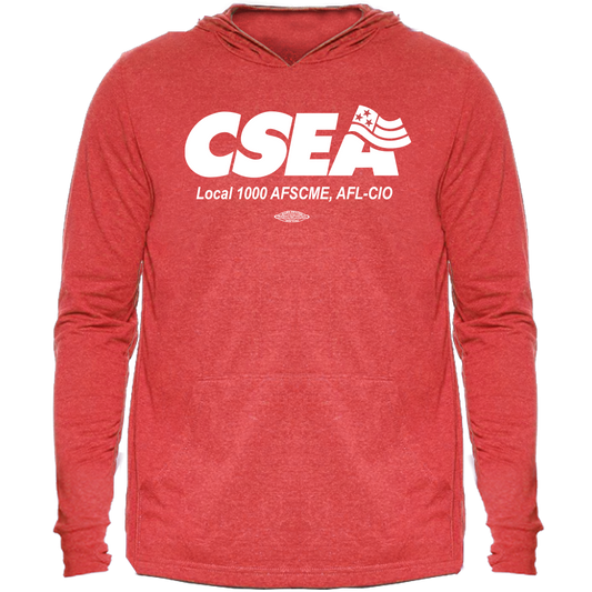 CSEA Unisex Performance Hoodie Shirt - Red